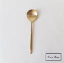 BRASS スムース ディナースプーン 6個セット ブラス ゴールド 上品 おしゃれ 長さ19