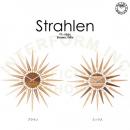 シュトラーレン MX 壁掛け時計 ウォールクロック 木製 ナチュラル おしゃれ 直径55.5