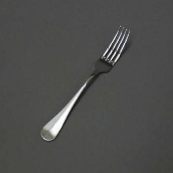 フロストステンレス リーフ ティーフォーク 6個セット シルバー ステンレス 上品 長さ14.5