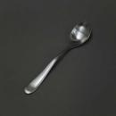 フロストステンレス カーム デザートスプーン 6個セット シルバー ステンレス 上品 長さ17