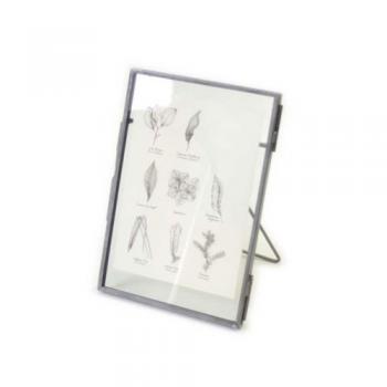 レプトス スタンド フォトフレーム (S) SL シルバー アンティーク調 おしゃれ 幅10.5