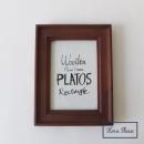 WOODEN フォトフレーム プラトス レクタングル (L) おしゃれ アンティーク調 幅18.5