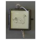 BRASS ミニ フレーム スクエア (L) BR ブラウン フォトフレーム おしゃれ 幅5.5