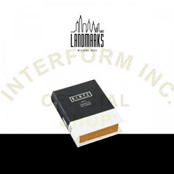 ランドマークス ブックボックス 収納ケース ブラック MDF おしゃれ インテリア雑貨 高さ17