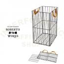 ロベルトワークス ハンドル バスケット かご アンブレラスタンド おしゃれ 高さ45