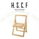 サインチェア サインボード 椅子 木製 ナチュラル おしゃれ ライトブラウン 折りたたみ 高さ77