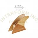 タイド ペンスタンド デスクスタンド 木製 ナチュラル ステーショナリー ブラウン 高さ16