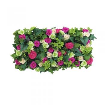 GreenWallDecor フラワーアレンジメント W/R インテリアグリーン ディスプレイ