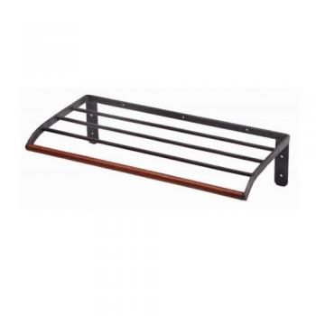 アイアンすかしラック アンティーク調 ダークブラウン おしゃれ 棚 シンプル DIY 幅40