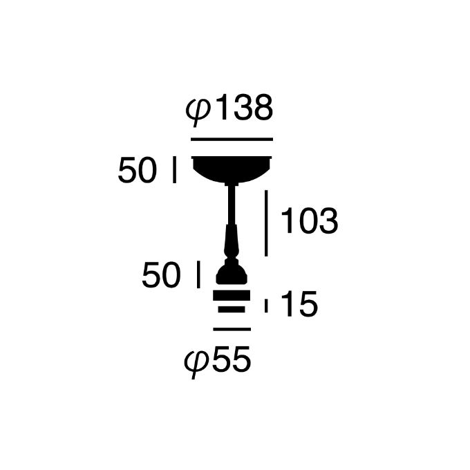 “シーリングマウント,スチール”