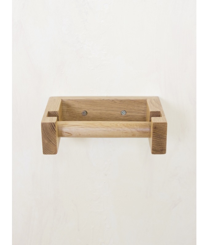 “オークトイレットペーパーホルダー”