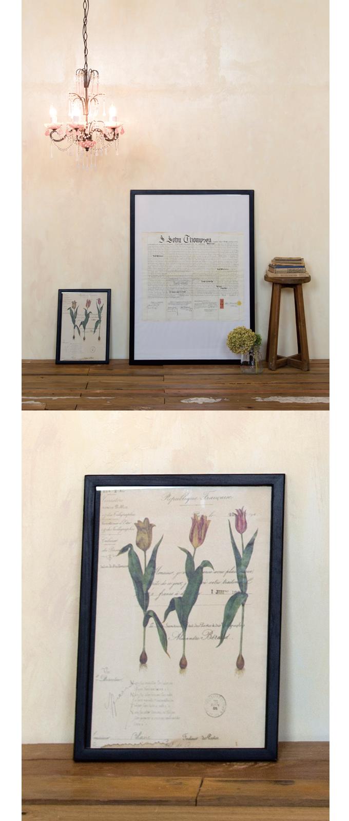 “ブラックペイントフレームA3”