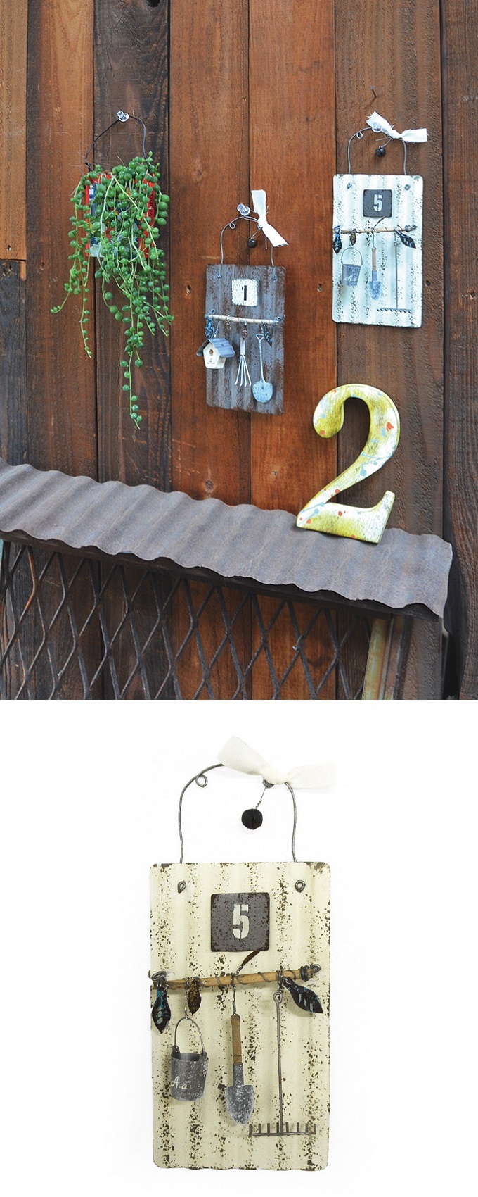 “ミニチュアメタルサイン