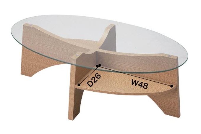 オーバルテーブル