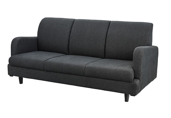 ブラックデニムソファ 