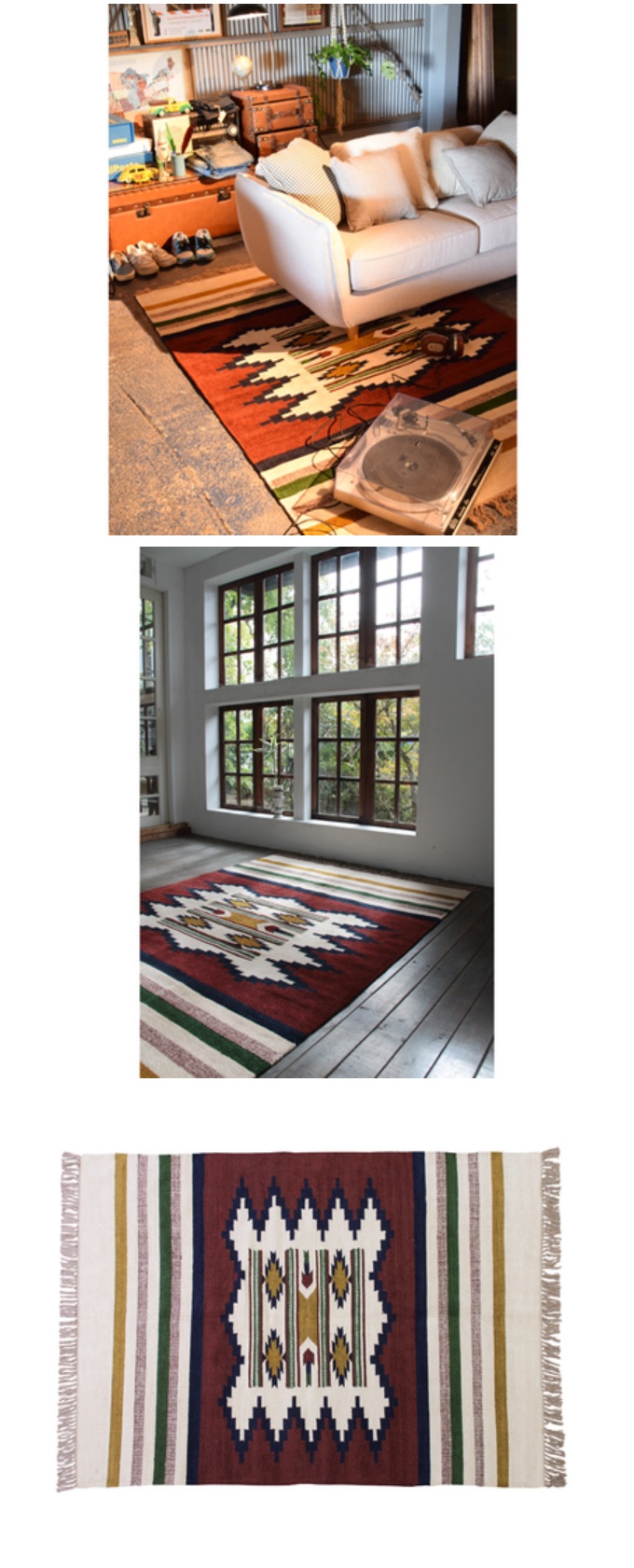 キリムラグ レッド