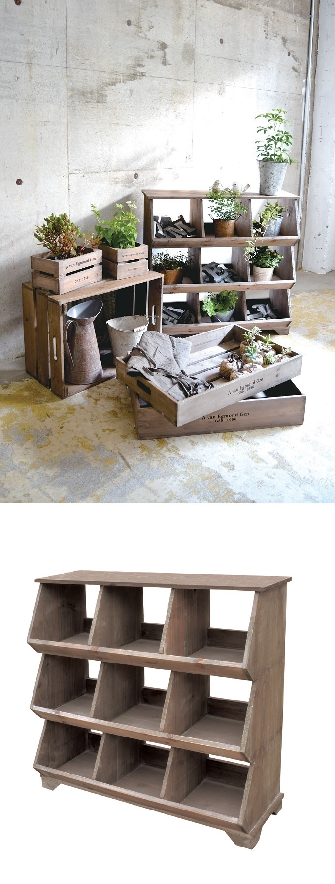 “J.W.キュービックシェルフ9”