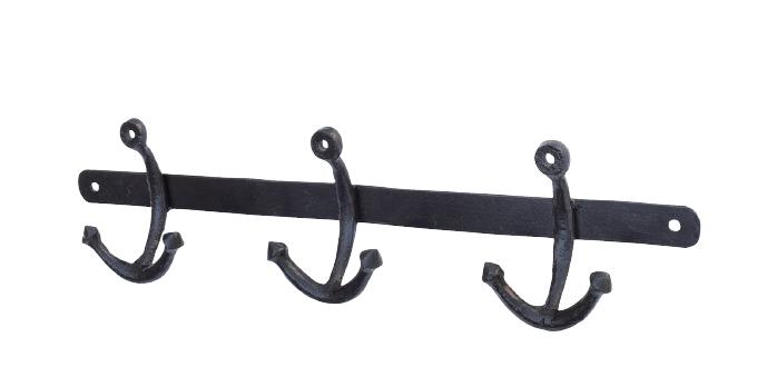 “オーナメントアイアン3連フック”