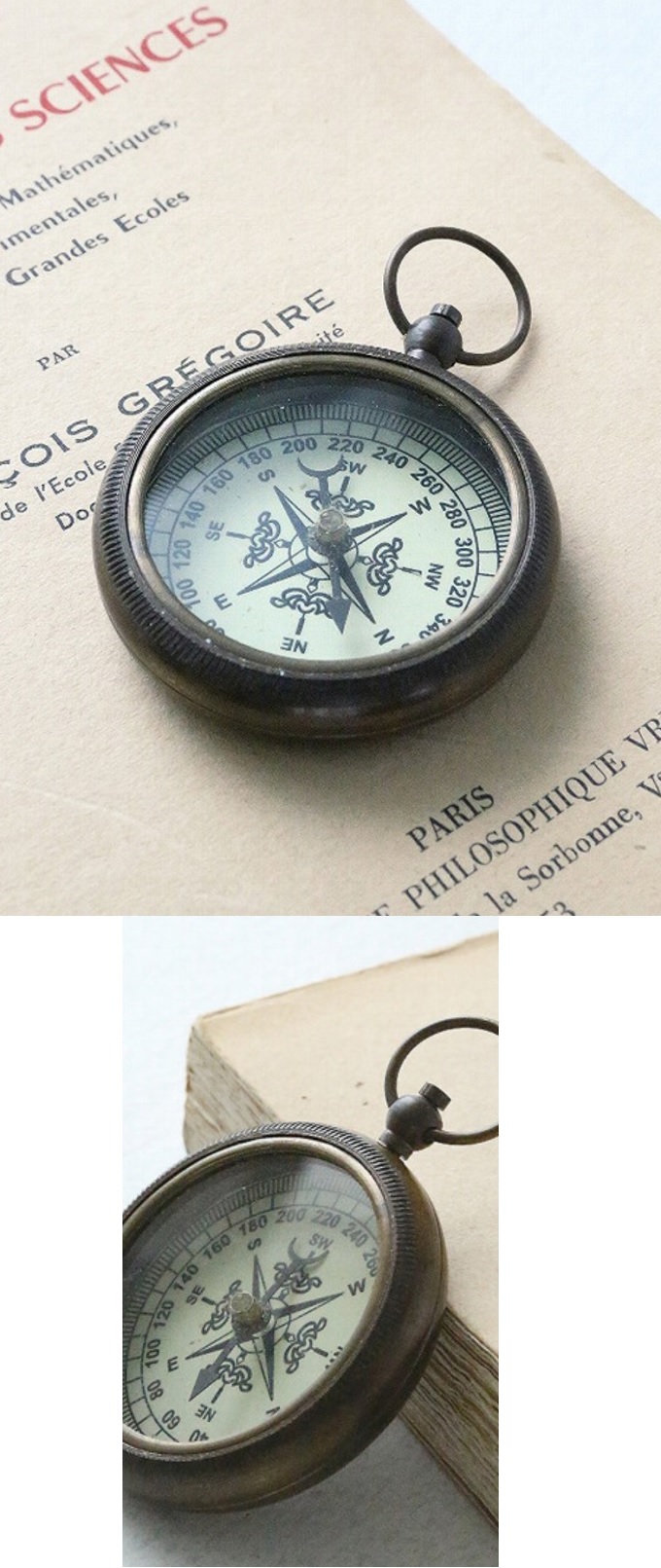 “ブラスポケットコンパス”