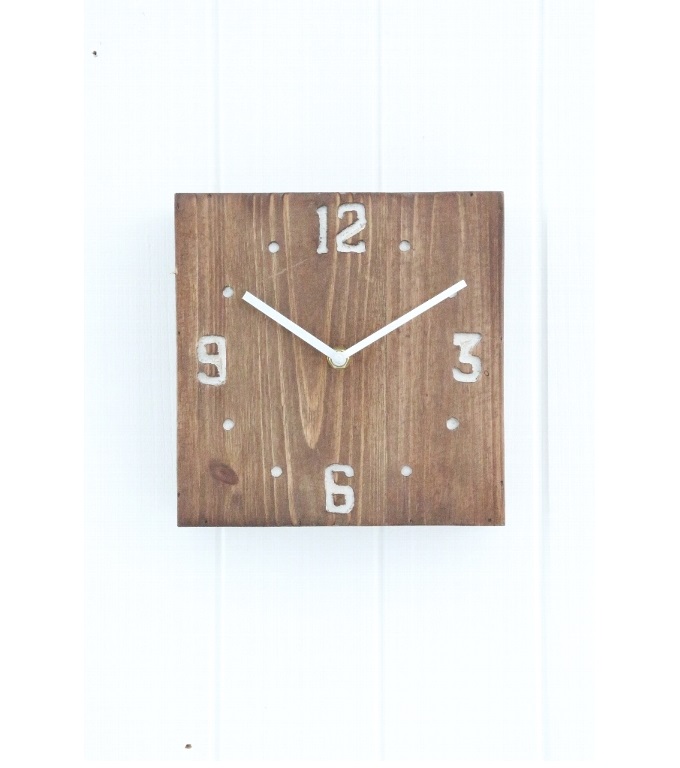 “ウッドブロック・クロック”