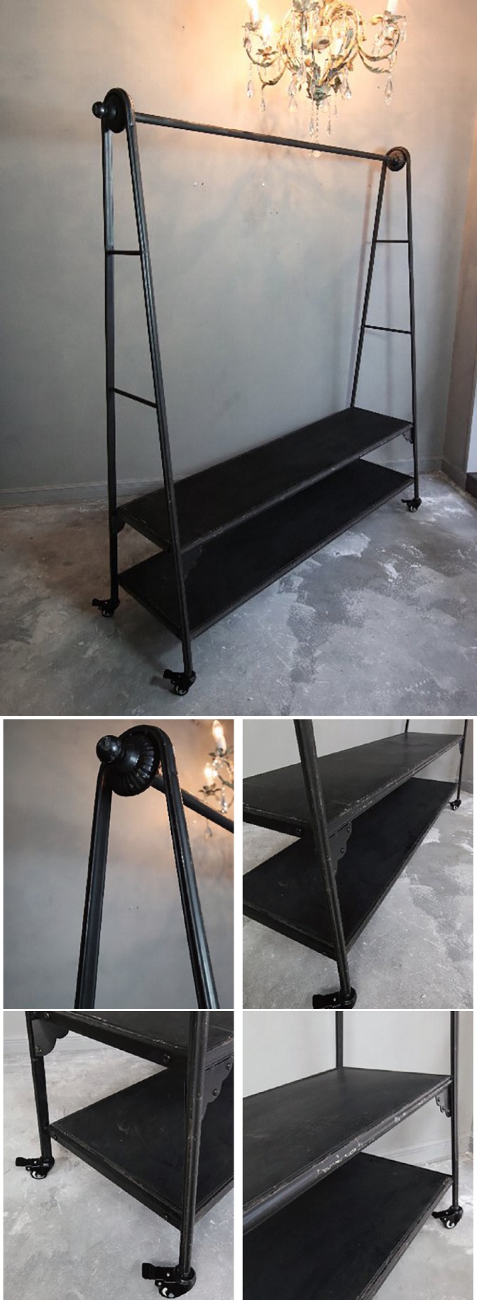 “アイアンハンガーラック”