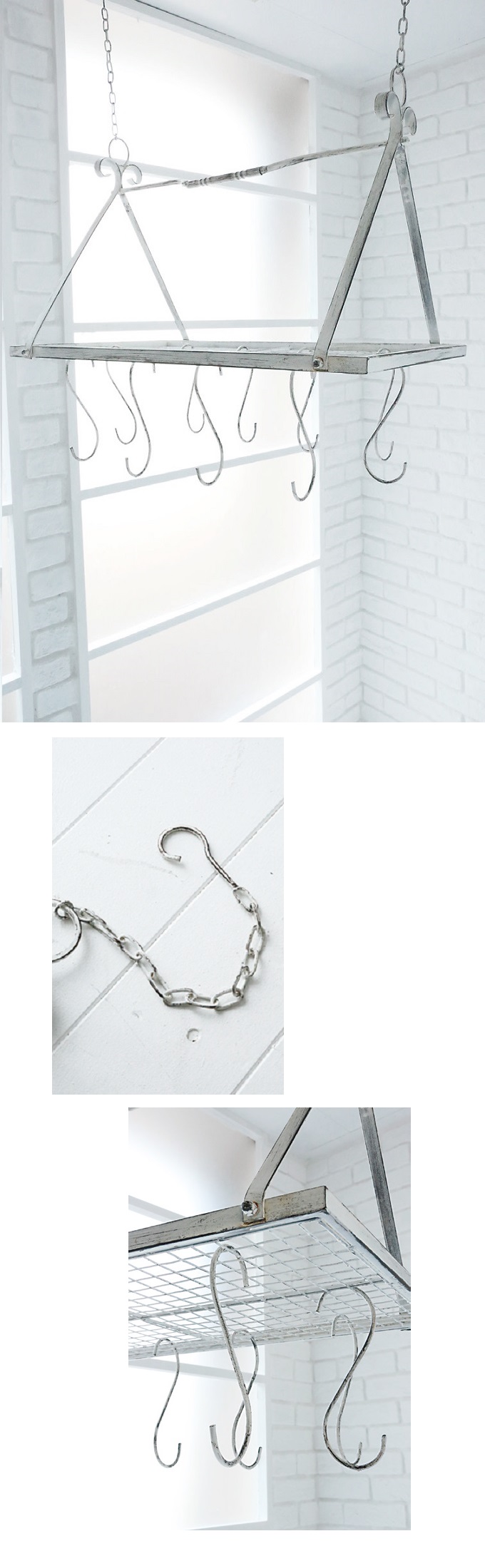 “ワイヤーメッシュハンギングフック”