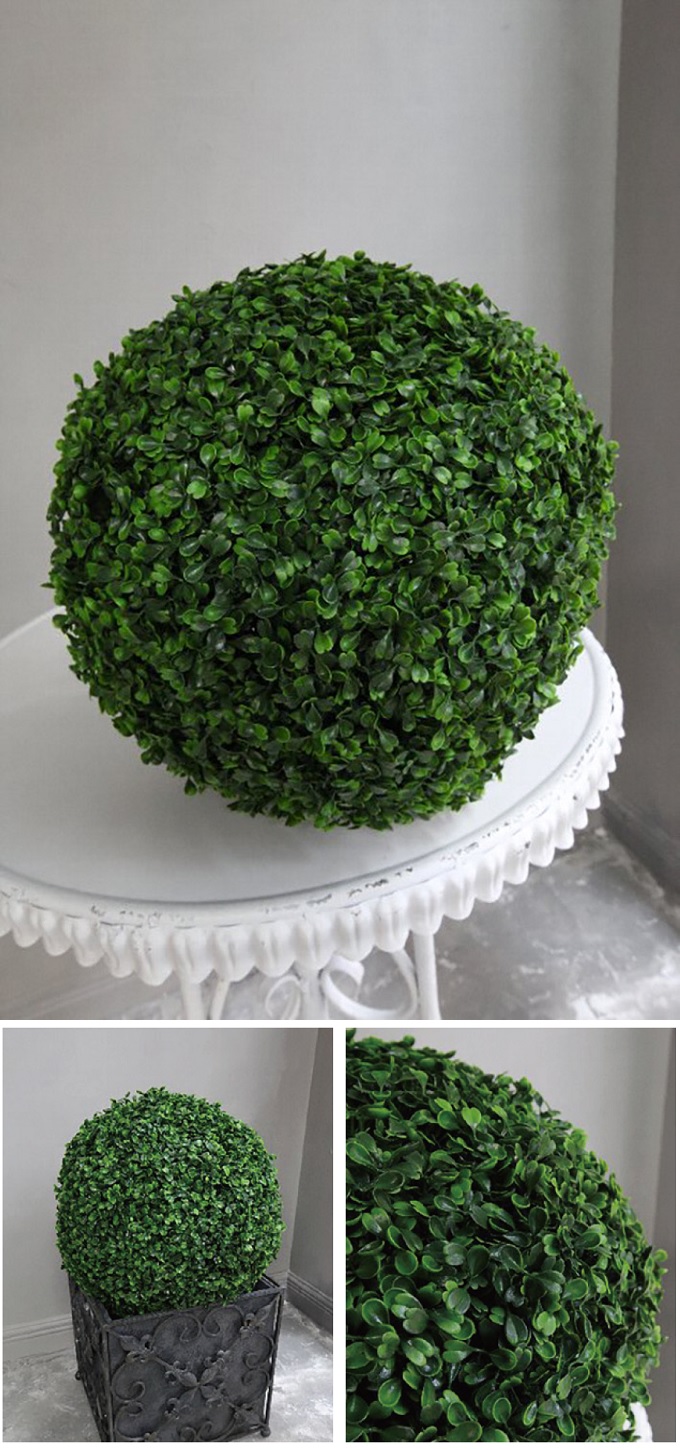 “ボックスウッドリーフボール”