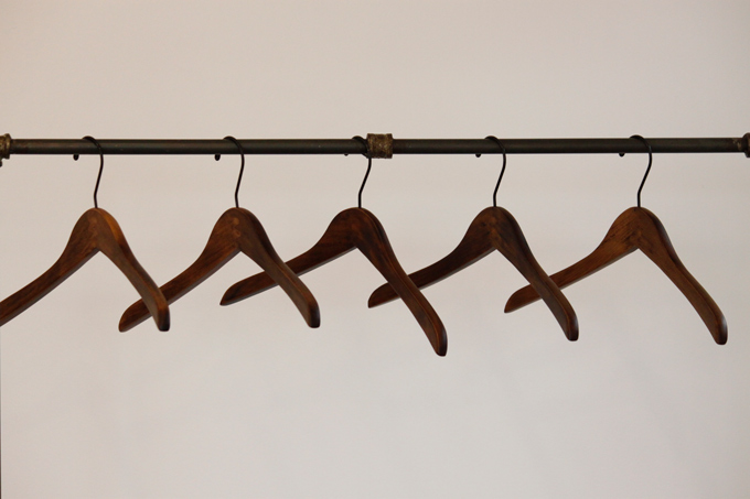 ロータス ハンガー (L) 5個セット 木製