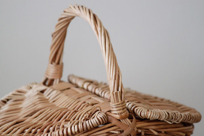 ウィッカーバスケット ナチュラル カントリー