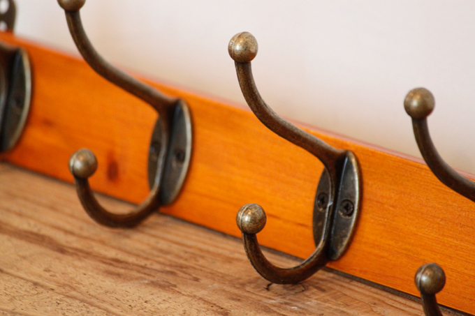 木製 壁掛け おしゃれ 北欧 ハンガー アイアン