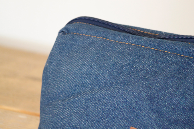 かわいい 雑貨 デニム 小物入れ ナチュラル