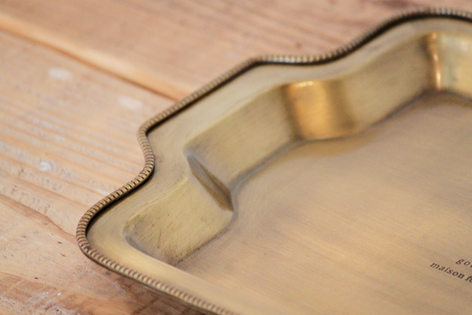 CHAMARRE トレイ レクトL アンティーク調