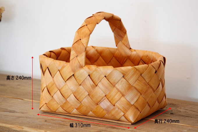 持ち手付 雑貨小物 ディスプレイ収納