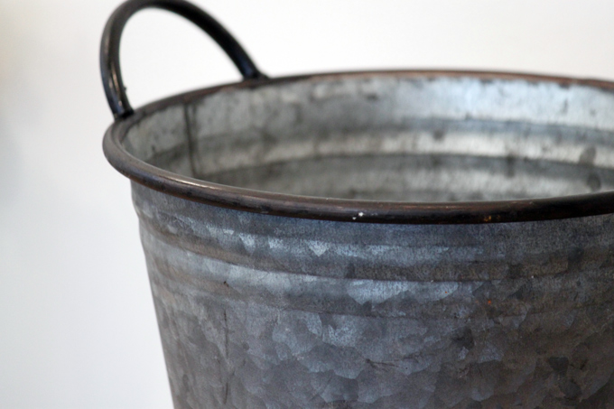 ブリキ バケツ Lサイズ2個セット