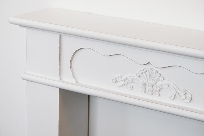 暖炉　マントルピース　シャビー　アンティーク