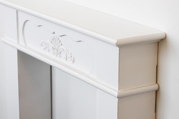 暖炉　マントルピース　シャビー　アンティーク