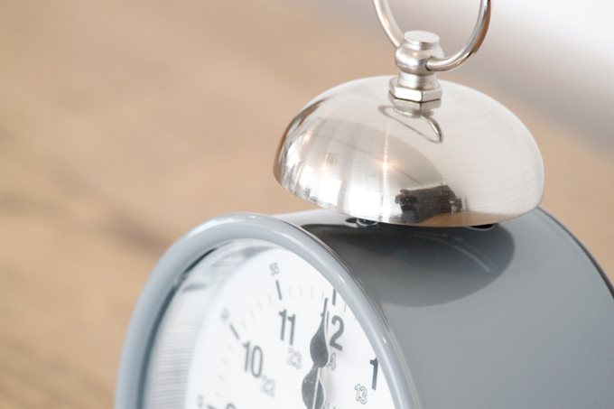 置き時計 デスク テーブル 卓上 スチール ガラス