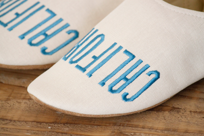 部屋履き 英語 アイボリー