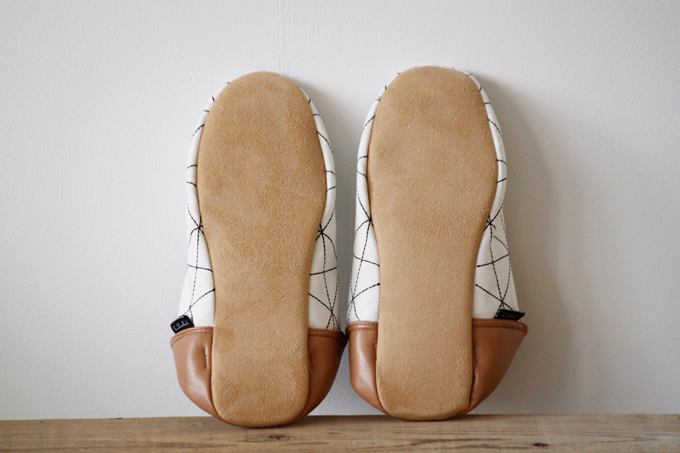 部屋履き コットン ホワイト ～27cm