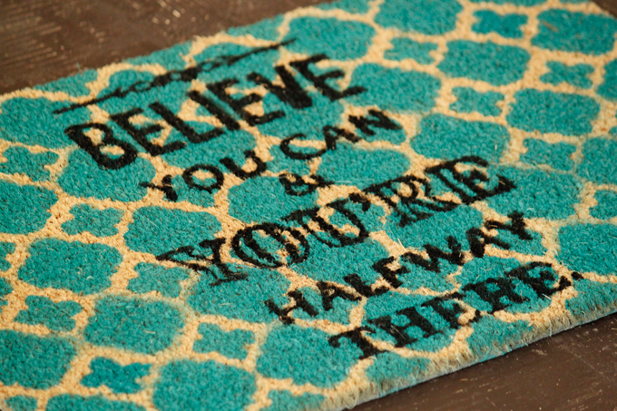 おしゃれ アメリカン イラスト 玄関マット