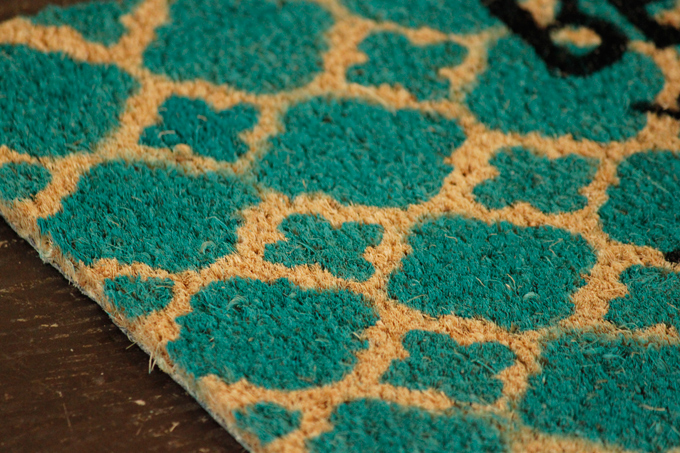 コイアマット09-BL ブルー BELIEVE