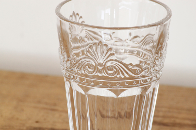 グラス おしゃれ エレガント カービング 彫刻 ガラス