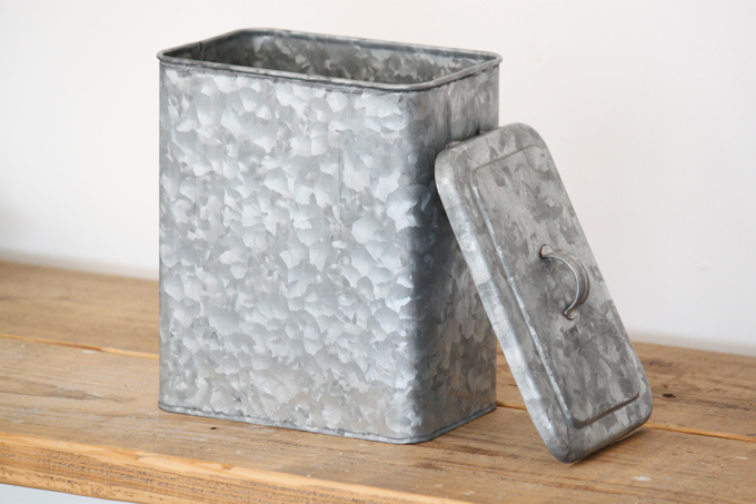 おしゃれ 箱 ブルーシルバー 小物入れ