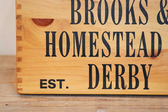 2 DOZ. ボックス 木製 収納 アンティーク調