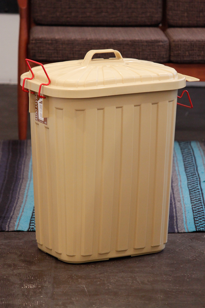 ダストボックス おしゃれなゴミ箱 ベージュエクリュ