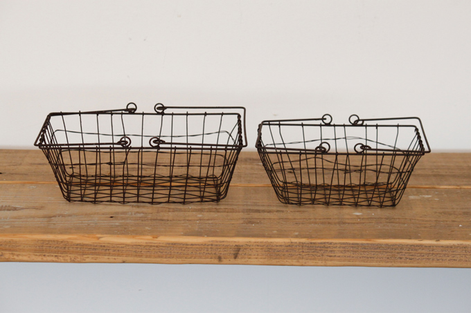 ヴィスバスケットレクタングルIR SL2個セット