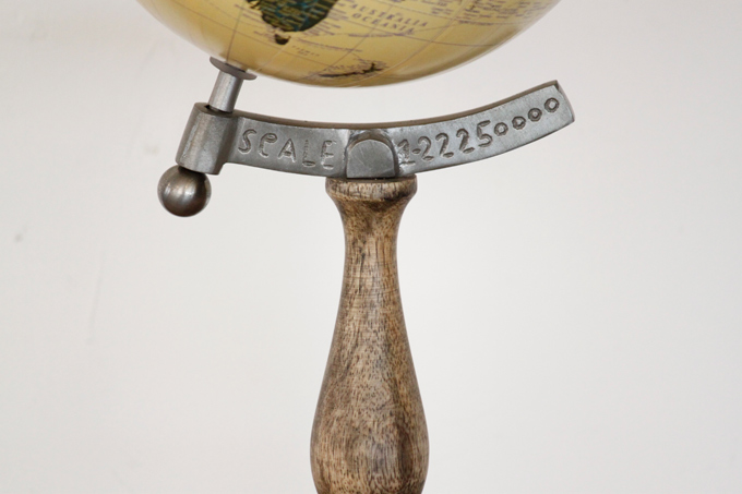 ウッドベース グローブ 地球儀 オブジェ 