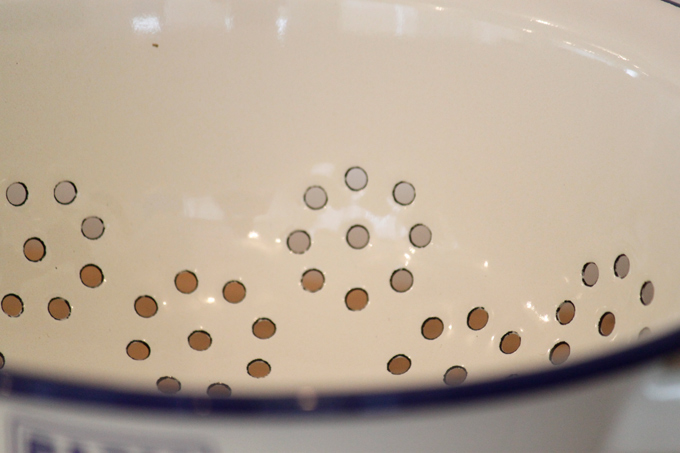 パリジャンコランダー01 ホーロー ホワイト