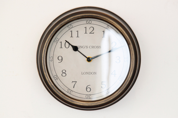 O.Fクロック06 時計 ウォールクロック ブロンズ