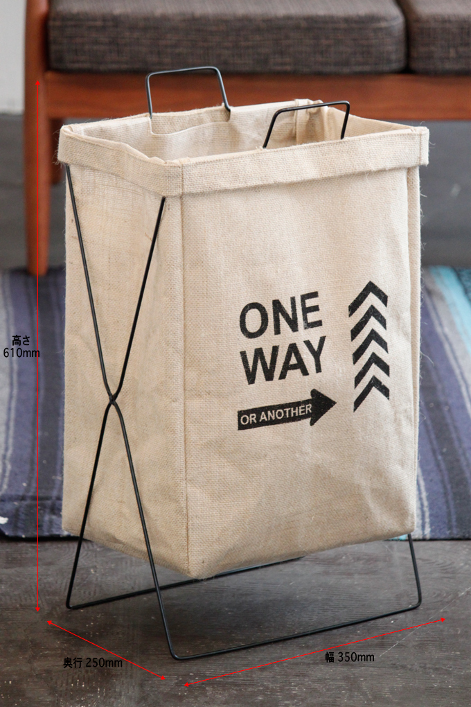 麻 持ち手 ナチュラル 収納 洗濯かご 折りたたみ
